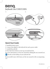 BenQ Joybook Lite U105 Quick Start Manual