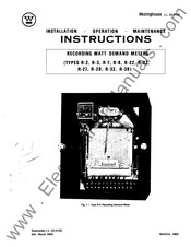 Westinghouse R-27 Instructions Manual