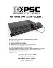 PSC Power Star Smart Traveler Operation Manual