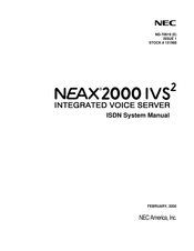 NEC NEAX 2000IVS2 Manual