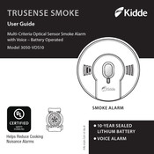 Kidde TRUSENSE SMOKE 3050-VDS10 User Manual