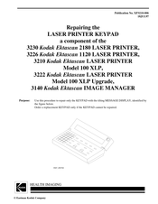 Kodak Ektascan 2180 Repairing Instructions