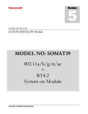 Honeywell SOMAT39 User Manual