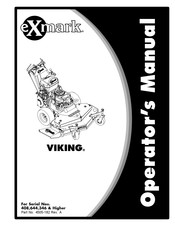 Exmark VIKING 346 Operator's Manual