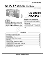 Sharp CD-C430H Service Manual