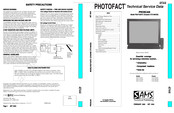 ProScan PS27152FX1 Technical Service Data