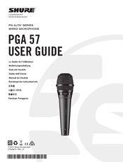 Shure PG ALTA PGA 57 User Manual