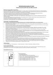 IVT KD-204 Operating Instructions Manual