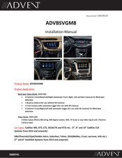Advent ADVBSVGM8 Installation Manual