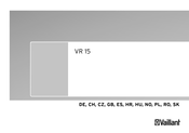 Vaillant VR 15 Installation Instructions Manual