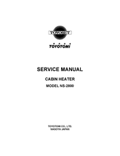 Toyotomi NS-2800 Service Manual