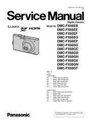 Panasonic LUMIX DMC-FX66EP Service Manual