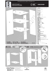 Closet Maid Stack A Shelf SRNR Assembly Instructions