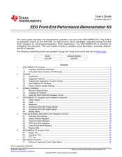 Texas Instruments ADS1299EEG-FE User Manual
