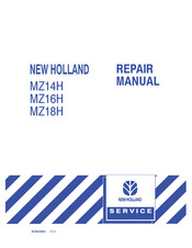New Holland MZ16H Repair Manual