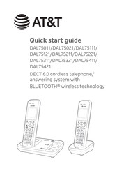 AT&T DAL75021 Quick Start Manual