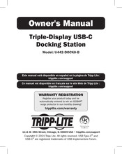 Tripp Lite U442-DOCK8-B Owner's Manual