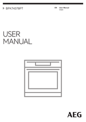 AEG BPK74378PT User Manual