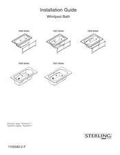 Kohler STERLING Whirlpool 7628 Series Installation Manual
