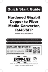 Tripp Lite N785-H01-SFP-D Quick Start Manual