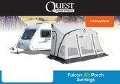 Quest Leisure Products Falcon Air Porch Awnings Instructions Manual