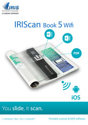 Canon IRIScan Book 5 Wif Manual