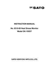 SATO 8310-00 Instruction Manual
