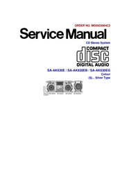 Panasonic SA-AK630E Service Manual