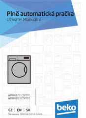 Beko WMB 61231CSPTM User Manual