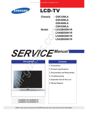Samsung LN52B550K1R Service Manual