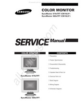 Samsung SyncMaster 570S TFT Service Manual