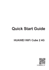 Huawei WiFi Cube 2 4G Quick Start Manual