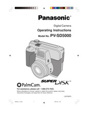 Panasonic SuperDisk PV-SD5000 Operating Instructions Manual