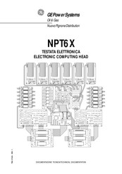 Ge NPT6X Manual