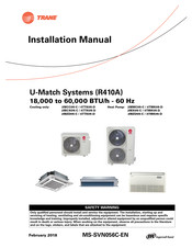 Trane 2MX05-C Installation Manual