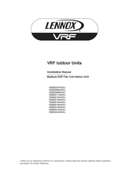 Lennox VEMD007N432U Installation Manual