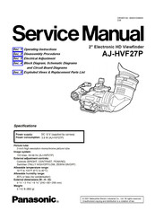 Panasonic AJHVF27P Service Manual