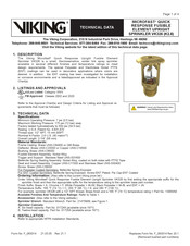 Viking MICROFAST VK326 Technical Data Manual