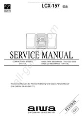 Aiwa LCX-157EZS Service Manual