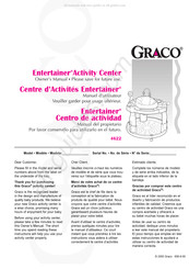 Graco Entertainer 4622 Owner's Manual