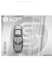 Kyocera SE47 - Slider Cell Phone User Manual