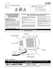 B-K Lighting Altair Quick Manual