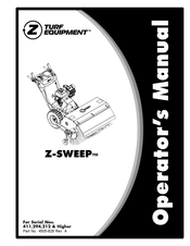 Exmark Z Turf Equipment Z-SWEEP Operator's Manual