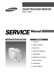 Samsung CS29Z4HRGX/SAP Service Manual