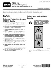 Toro 79485 Installation Instructions Manual