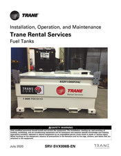Trane RSDT1000F0AA Installation, Operation And Maintenance Manual