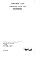 Kohler K-3456 Installation Manual