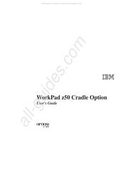 IBM WorkPad z50 User Manual