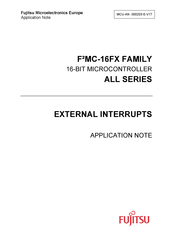 Fujitsu F2MC-16FX FAMILY Application Note