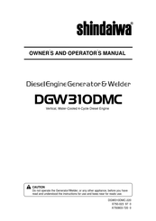 Shindaiwa DGW310DMC Owner's And Operator's Manual